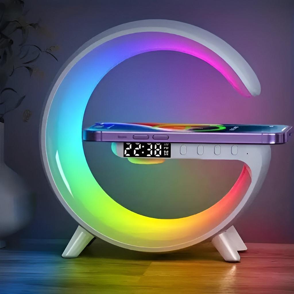 G-SHAPE MULTIFUNCTION TABLE LAMP WITH WIRELESS