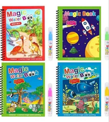 MAGIC WATER COLORING BOOK
